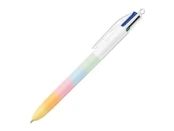 4-Kleuren balpen Bic regenboog medium assorti