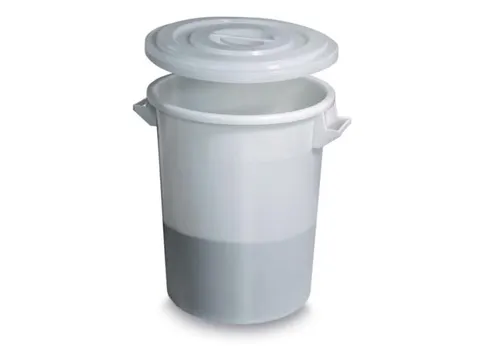 Ton H 415Mm 35 Liter 2Handgrepen Wit