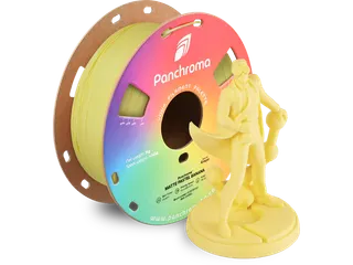 PLA Matte 1,75mm lichtgeel 1kg Panchroma 3D Filament - 2