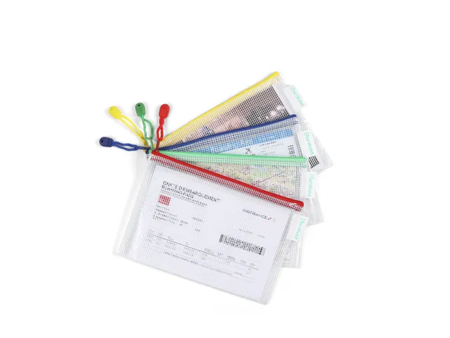 Opbergtas Djois met rits A6 assorti