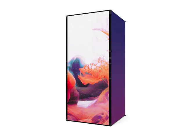 Espace de rangement FlexFrame murs d'exposition 98x230cm Noir