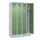 locker voor scheiding van kleding,HxBxD 1950x1200x500mm,4vak