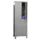lockerkast,HxBxD 1850x600x500mm,2x2vakken,RAL7035,front RAL7016