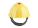 Veiligheidshelm 3M 53-62cm Uvicator en pinverstelling geel