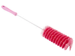 Pijpborstel Met Handvat Ø 60mm Medium Roze