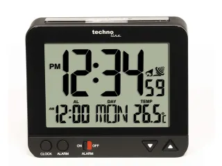 Wekker Technoline WT 195 95x80x32mm zwart - 4