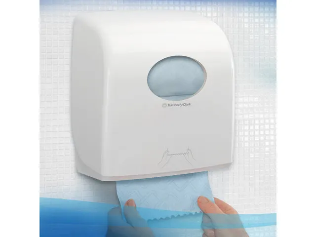 Scott 6696 handdoekrol Slimroll Airflex 1-laags Blauw 190mtr/20cm 6rol