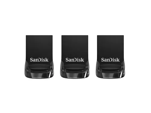 SanDisk Ultra Fit USB flash drive 32GB 3 Pack