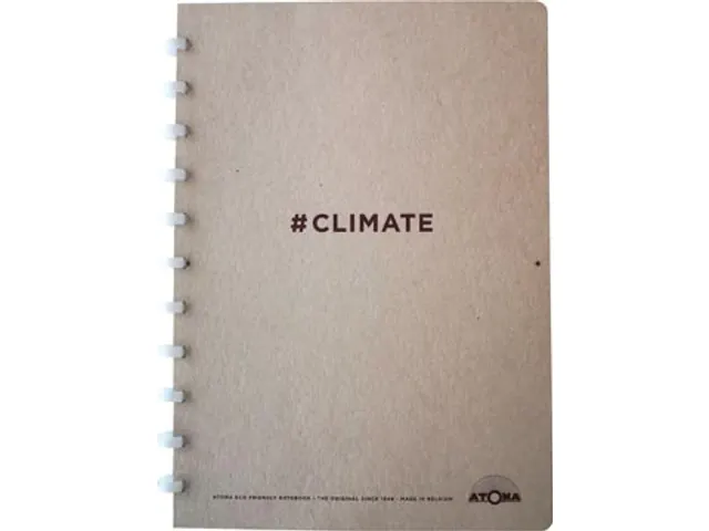 Climate schrift A5 144 bladzijden commercieel geruit
