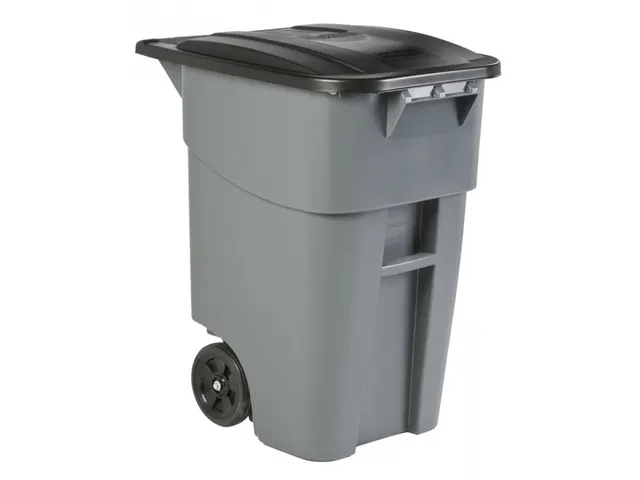 Brute rolcontainer Grijs zwart 189.3 Liter