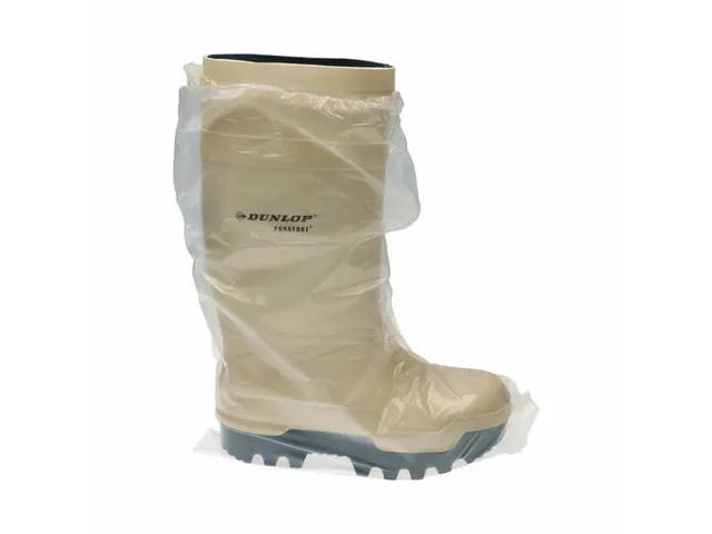 Ldpe Laarsovertrek Transparant 70 Mm Geruwd 1000 Stuks