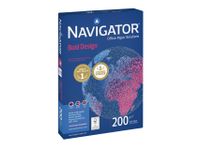 Kopieerpapier Navigator Bold Design A4 200 Gram wit 150vel