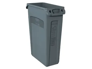 Afvalcontainer Slim Jim Grijs 87 Liter - 4