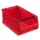 Zichtbak Grip 150x200x350mm Pp Met Draaggreep Rood