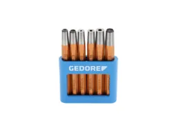 GEDORE 125 B klinknageltrekker en koppenset 6stuks
