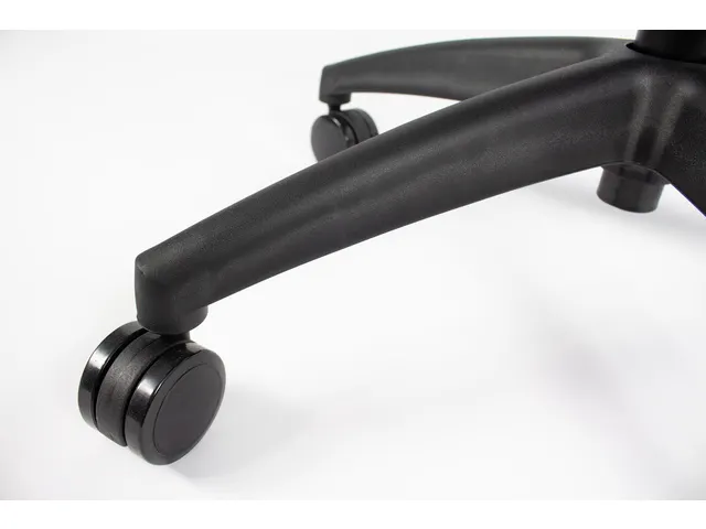 Chaise de bureau Linea New Malice 01 noir/noir avec accoudoir 1D