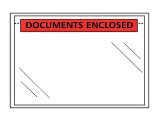 Paklijstenvelop Documents Enclosed Zelfklevend 225x165mm 1000 Stuks - 2