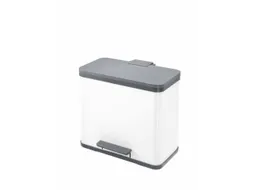 pedaalemmer,1x9l/1x17l,HxBxD 430x470x340mm,binnenbak kunststof