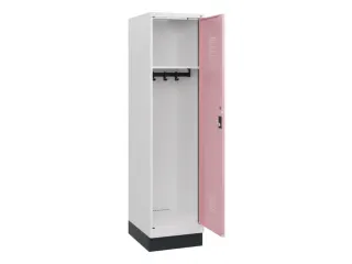 schoollocker,HxBxD 1630x400x500mm,1vak,vak B 400mm,cil.-slot,sokkel - 1