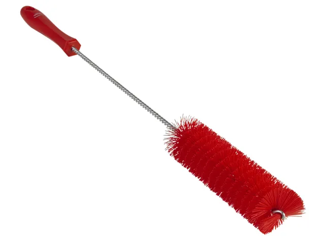 Pijpborstel Met Handvat Ø 40mm Hard Rood