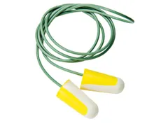 Howard Leight 304 oordoppen met koordje, maat S, SNR 33 dB, geel/wit,