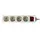 Stekkerdoos BRASQ 4 voudig 1.4 meter wit