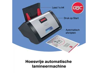 Automatische lamineermachine GBC Velocity A4 - 13