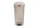 Slim Jim Step On Container End Step Kunststof 68 Liter Beige