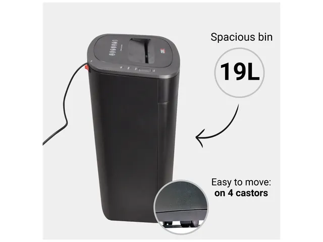 Papiervernietiger 14 Vel 4x33mm Snippers P-4 19 Liter