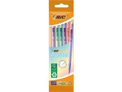 BicMatic vulpotlood Pastel, blister van 5 stuks