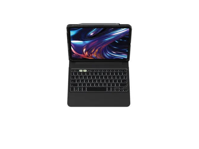 ZAGG Pro Keys 2 QWERTY Toetsenbord Hoes Brits Engels Bluetooth Zwart