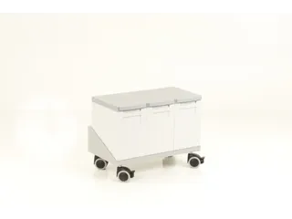Onderwagen Voor 3 Afvalbakken 15 Liter - 3