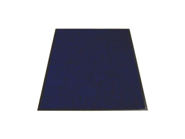 Schoonloopmat Binnen 60x90 Cm Wasbaar Donkerblauw