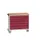 gereedschapswagen 980x1050x600mm multiplexblad 6 laden RAL7035+RAL3004