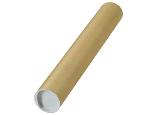 Verzendkoker rond Ft 430x60 mm bruin