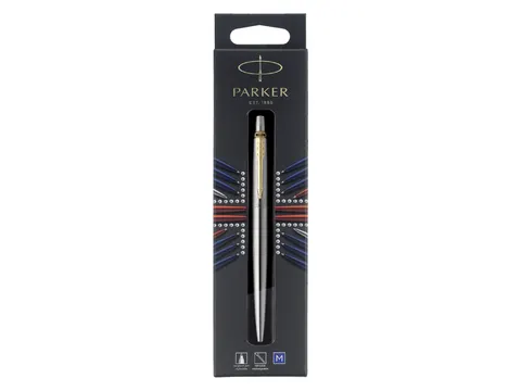 Balpen Parker Jotter stainless steel GT medium op blister