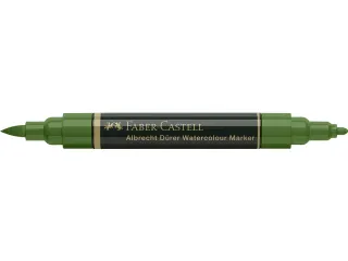Aquarel marker Faber-Castell Albrecht Dürer 167 permanent olijfgroen - 3