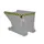 Kiepbak voor spaanders,HxLxB 835x1260x770mm,0,3m³,draagverm. 750kg