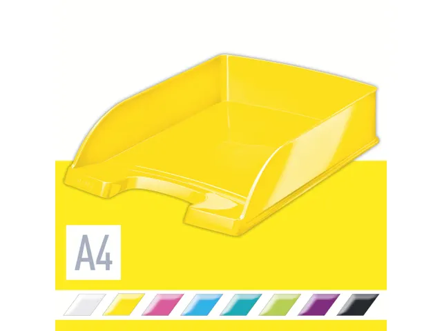 Brievenbak Leitz WOW A4 geel