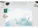 Designonderlegger Sigel Watercolor Sea 27/28/29 59,5x41cm 30 vel 80 gr