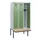 locker met bank,HxBxD 1950x900x815mm,3vak,vak B 300mm,cilinderslot