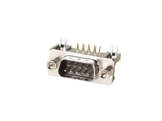 Mannelijke 9P Sub-D Connector - Printmontage - 1