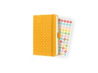 Weekagenda Flair A6 2023 mango yellow 4-talig HC 2 pagina's=1 week