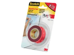 Plaktape 3m Scotch Montage 19mmx1.5m Transparant 2z