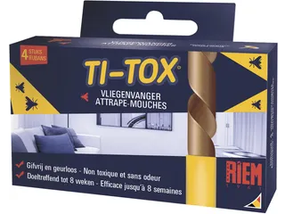 Ti-Tox anti-vliegenkleefband, 4 stuks - 1