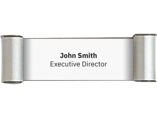 Deurbord Seco 50x148mm zilver 26mm profiel