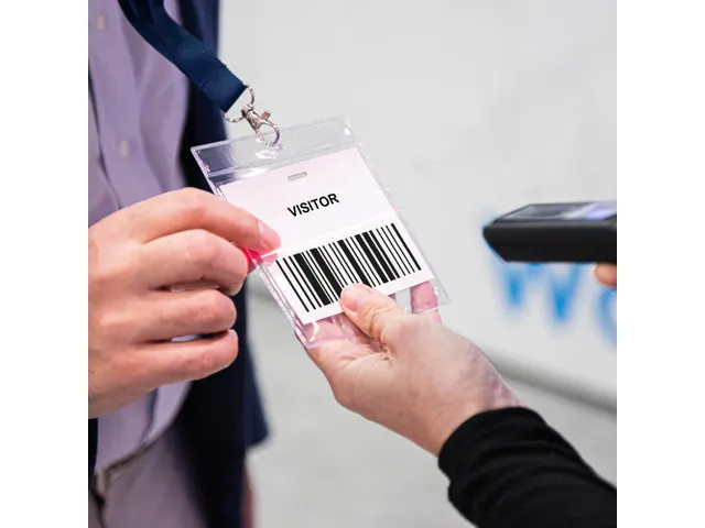 Badgekoord Europel donkerblauw