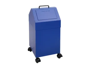Afvalverzamelaar 45 Liter Hxbxd 710X330X310Mm Verrijdbaar Ral5010 - 3