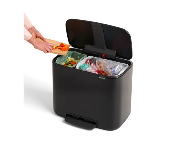 Bo Pedaalemmer 11+23 Liter Mat Zwart