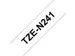 Ruban de lettrage Brother P-Touch TZe-N241 non laminé18mm noir sur bl